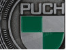 Badge / emblem Puch logo Silver with enamel 47mm RealMetal® 2
